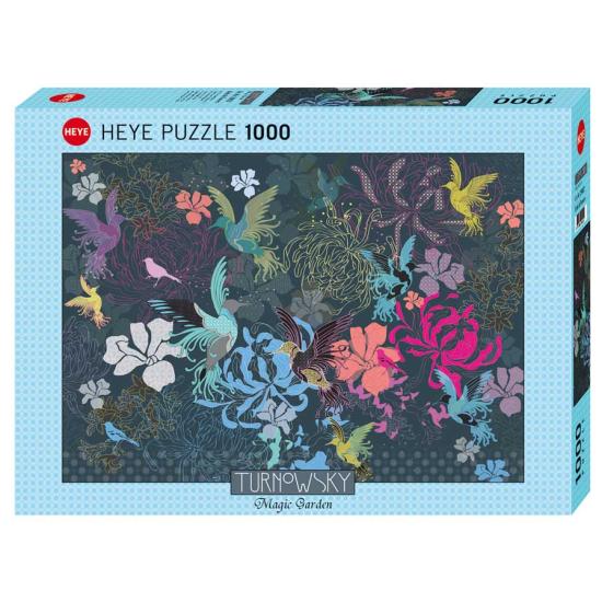 Heye Puzzle Vögel und Blumen 1000 Teile