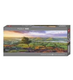 Heye Panorama-Puzzle Lila Blumen 1000 Teile