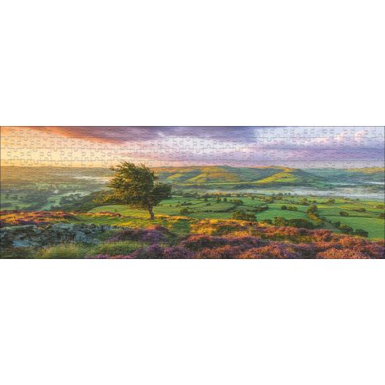 Heye Panorama-Puzzle Lila Blumen 1000 Teile