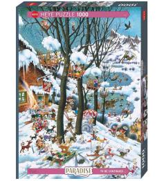 Heye Paradies im Winter 1000-teiliges Puzzle