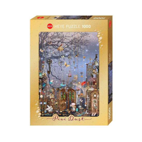 Heye Pixie Dust Puzzle, magische Schlüssel mit 1000 Teilen