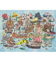 Heye Regata Puzzle, 1500-teilige Dreiecksbox