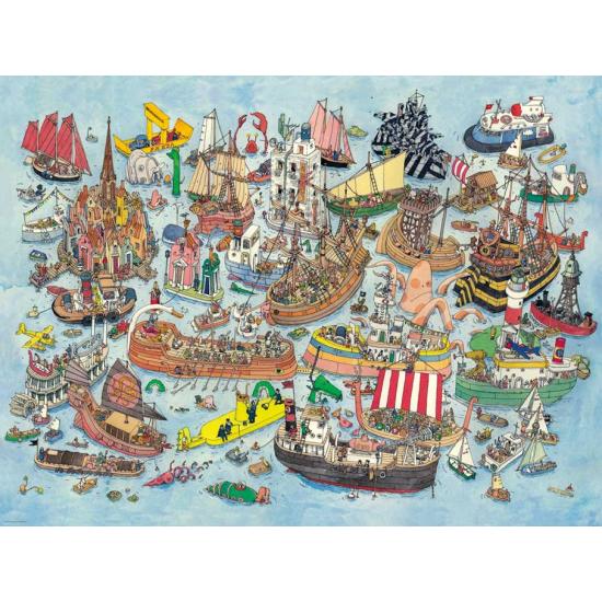 Heye Regata Puzzle, 1500-teilige Dreiecksbox