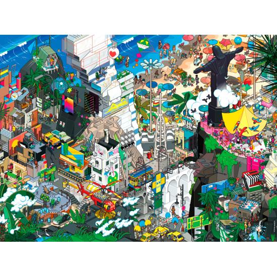 Heye Puzzle Rio de Janeiro, Brasilien 1500 Teile