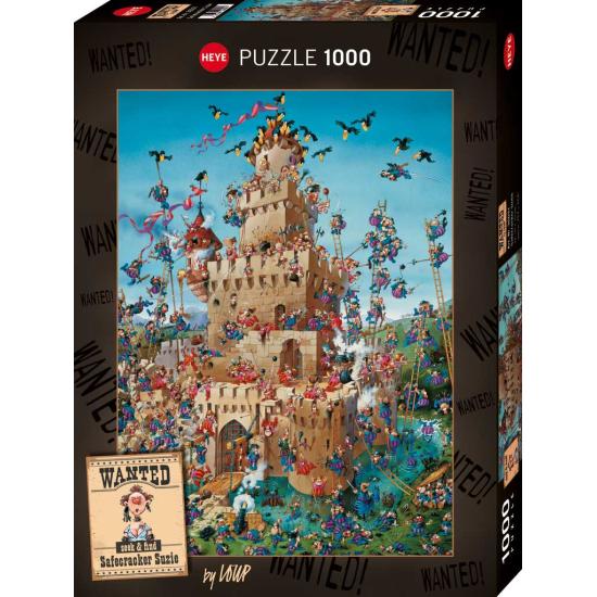 Puzzle Heye Wanted Safecracker Suzie 1000 Teile