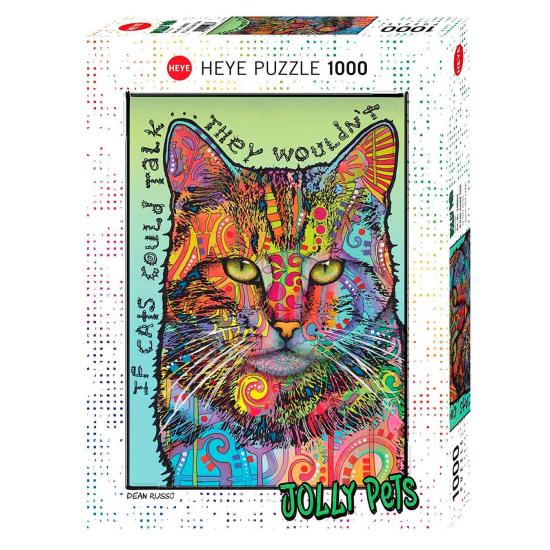 Puzzle Heye, wenn Katzen sprechen könnten, 1000 Teile