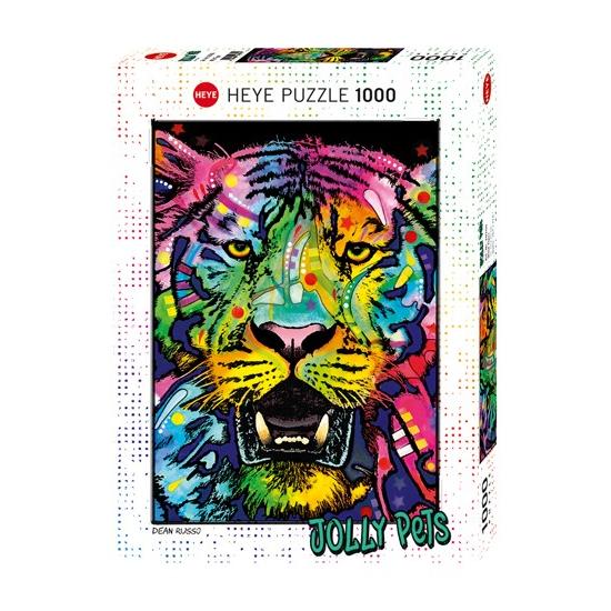 Heye Jolly Pets Puzzle, Wilder Tiger 1000 Teile