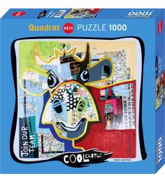 Heye Gefleckte Kuh-Puzzle 1000 Teile