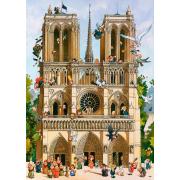 Puzzle Heye Viva Notre Dame! von 1000 Stück