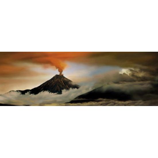 Heye Puzzle „Ausbrechender Vulkan“, 1000 Teile