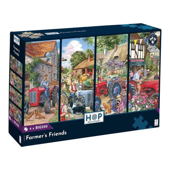 Puzzle House Of Puzzles Freund Des Bauern XXL 4 mit 250 Teile