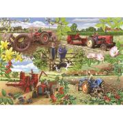 Puzzle House Of Puzzles Landwirtschaftsjahr 1000 Teile