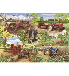 Puzzle House Of Puzzles Landwirtschaftsjahr 1000 Teile