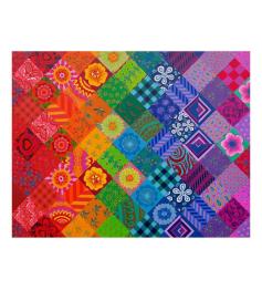 Puzzle House Of Puzzles Patchwork-Regenbogen 1000 Teile