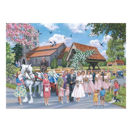 Puzzle House Of Puzzles Landhochzeit 1000 Teile
