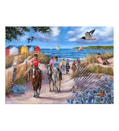 Puzzle House Of Puzzles Pferde im Meer XXL 500 Teile