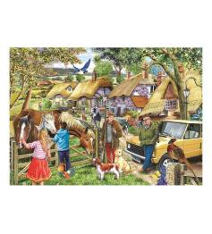 Puzzle House Of Puzzles Pferde & Hunde XXL 500 Teile