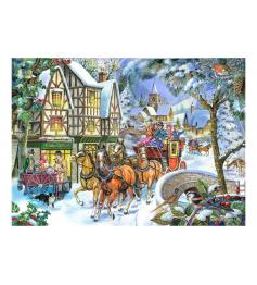 Puzzle House Of Puzzles Schneewagen XXL 500 Teile