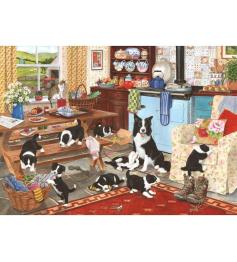Puzzle House Of Puzzles Collies 1000 Teile