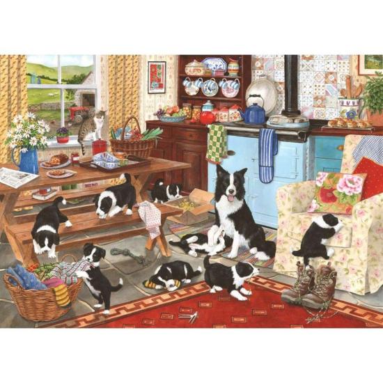 Puzzle House Of Puzzles Collies XXL 500 Teile