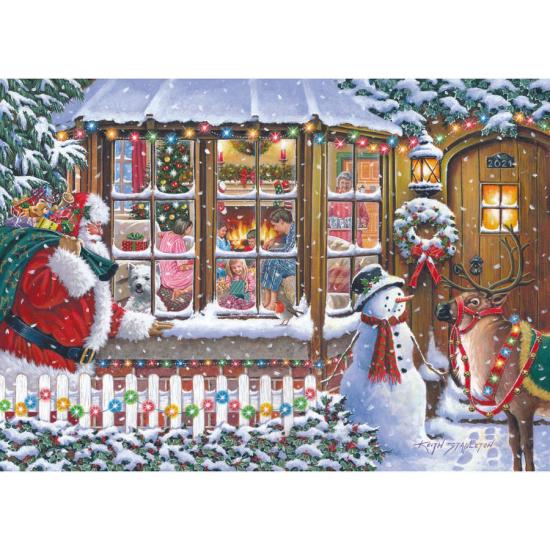 Puzzle House Of Puzzles Mit Liebe vom Weihnachtsmann XXL 500 Tei