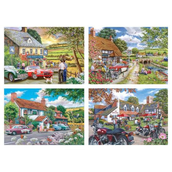 Puzzle House Of Puzzles Geschichten Aus Der Geschenkstadt 4 x 50