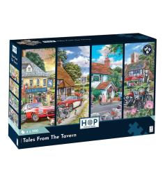 Puzzle House Of Puzzles Geschichten Aus Der Geschenkstadt 4 x 50