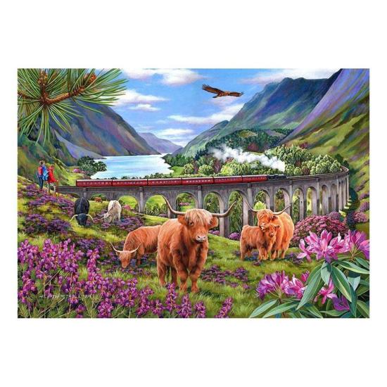 Puzzle House Of Puzzles Glenfinnan Ladies XXL 500 Teile Puzzle House Of Puzzles Glenfinnan Ladies XXL 500 Teile