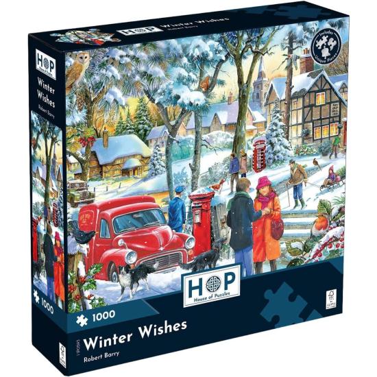 Puzzle House Of Puzzles Winterwünsche 1000 Teile