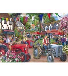 Puzzle House Of Puzzles Traktorparade 1000 Teile