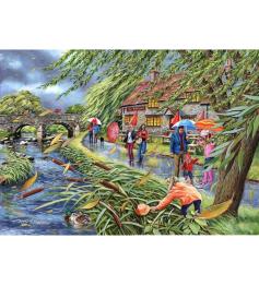 Puzzle House Of Puzzles Wind in den Weiden 1000 Teile