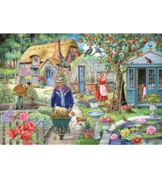 Puzzle House Of Puzzles Im Garten 1000 Teile
