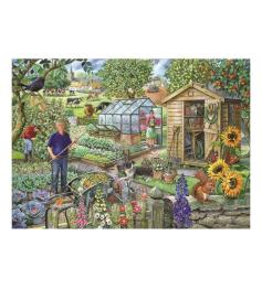 Puzzle House Of Puzzles Im Schrebergarten XXL 500 Teile