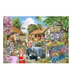 Puzzle House Of Puzzles Am Hoftor XXL 500 Teile