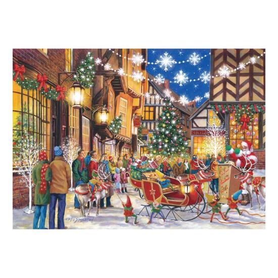 Puzzle House Of Puzzles Weihnachtsmann Einschalten 1000 Teile