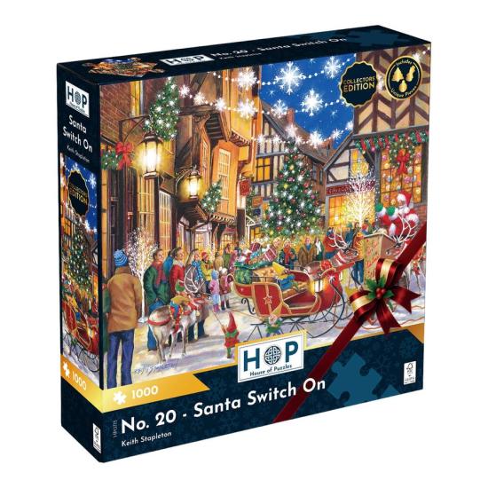 Puzzle House Of Puzzles Weihnachtsmann Einschalten 1000 Teile