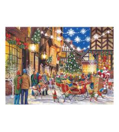 Puzzle House Of Puzzles Weihnachtsmann Einschalten 500 Teile