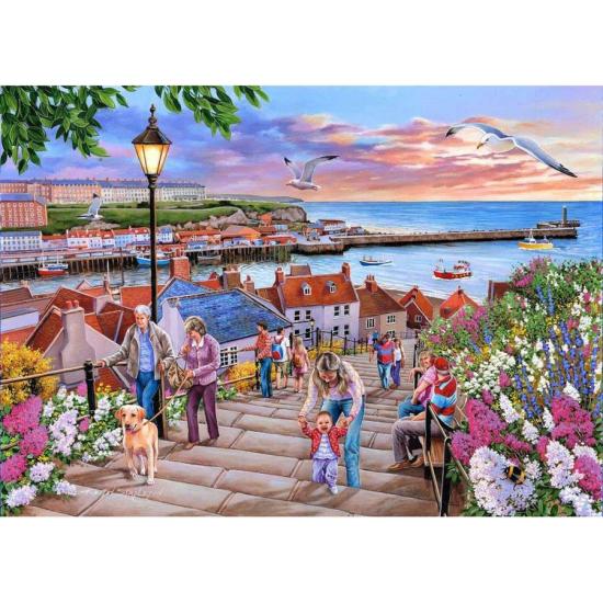 Puzzle House Of Puzzles Whitby-Treppe 1000 Teile