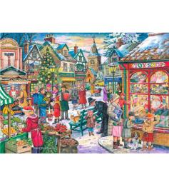 Puzzle House Of Puzzles Weihnachtsschaufenster XXL 500 Teile