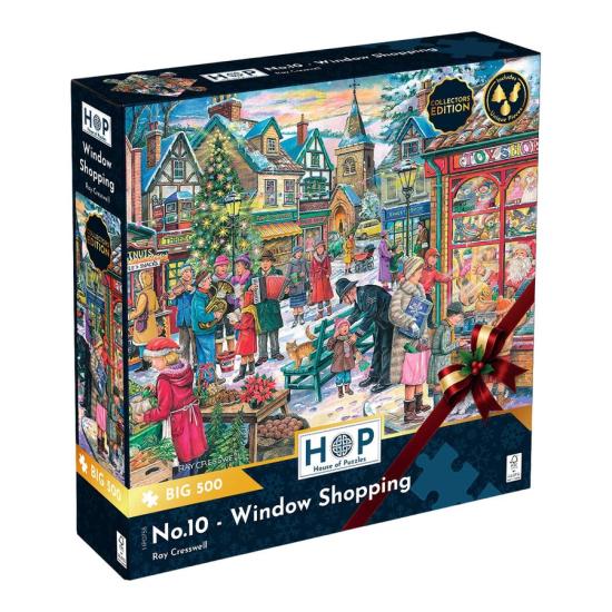 Puzzle House Of Puzzles Weihnachtsschaufenster XXL 500 Teile