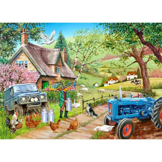 Puzzle House Of Puzzles Frisch vom Bauernhof 500 Teile