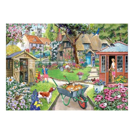Puzzle House Of Puzzles Blühende Schönheit XXL 500 Teile