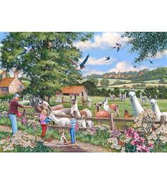 Puzzle House Of Puzzles Die Lamas 1000 Teile