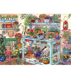 Puzzle House Of Puzzles Die Blumentöpfe 1000 Teile