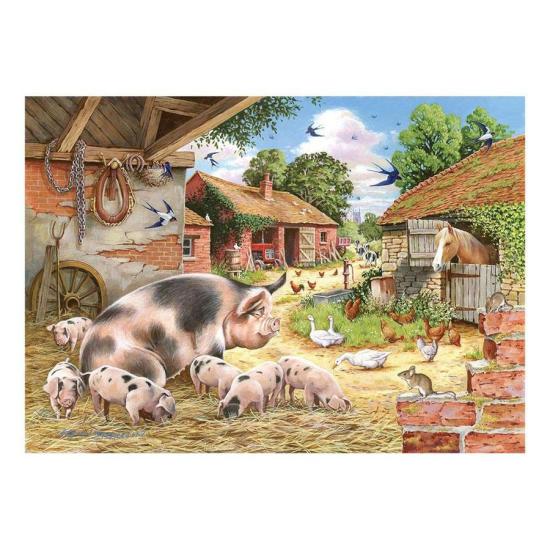 Puzzle House Of Puzzles Poppys Ferkel XXL 500 Teile