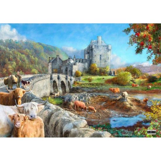 Puzzle House Of Puzzles Hochlandmorgen 1000 Teile