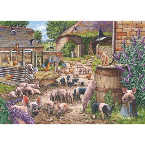 Puzzle House Of Puzzles Ferkel-Pandämonium 500 Teile