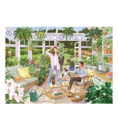Puzzle House Of Puzzles Zimmerpflanzenparadies XXL 500 Teile