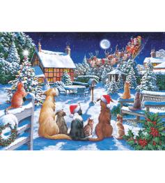Puzzle House Of Puzzles Weihnachtsmann-Pfoten XXL 500 Teile