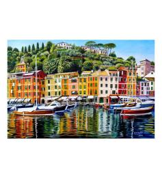 Puzzle House Of Puzzles Portofino auf der Reflexion 1000 Teile